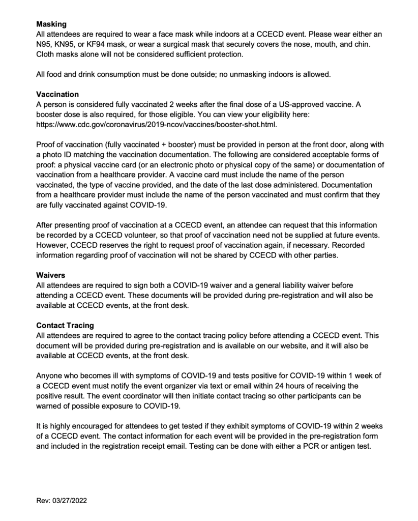 CCECD Covid-19 Policy - page 2